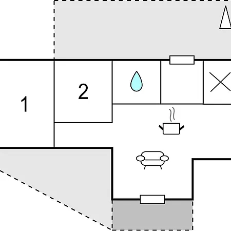 2 Bedroom Cozy In * 耶鲁普